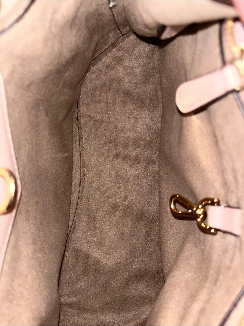 Michael Kors Blush Pink Leather Shoulder Bag with Matching Wallet